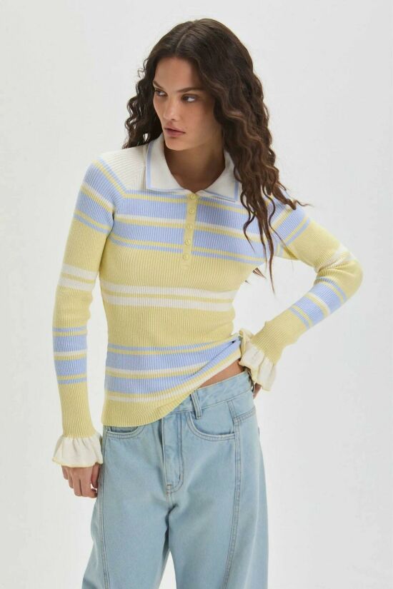 Imagem de Blusa Pietra Amarelo Light Le Blog